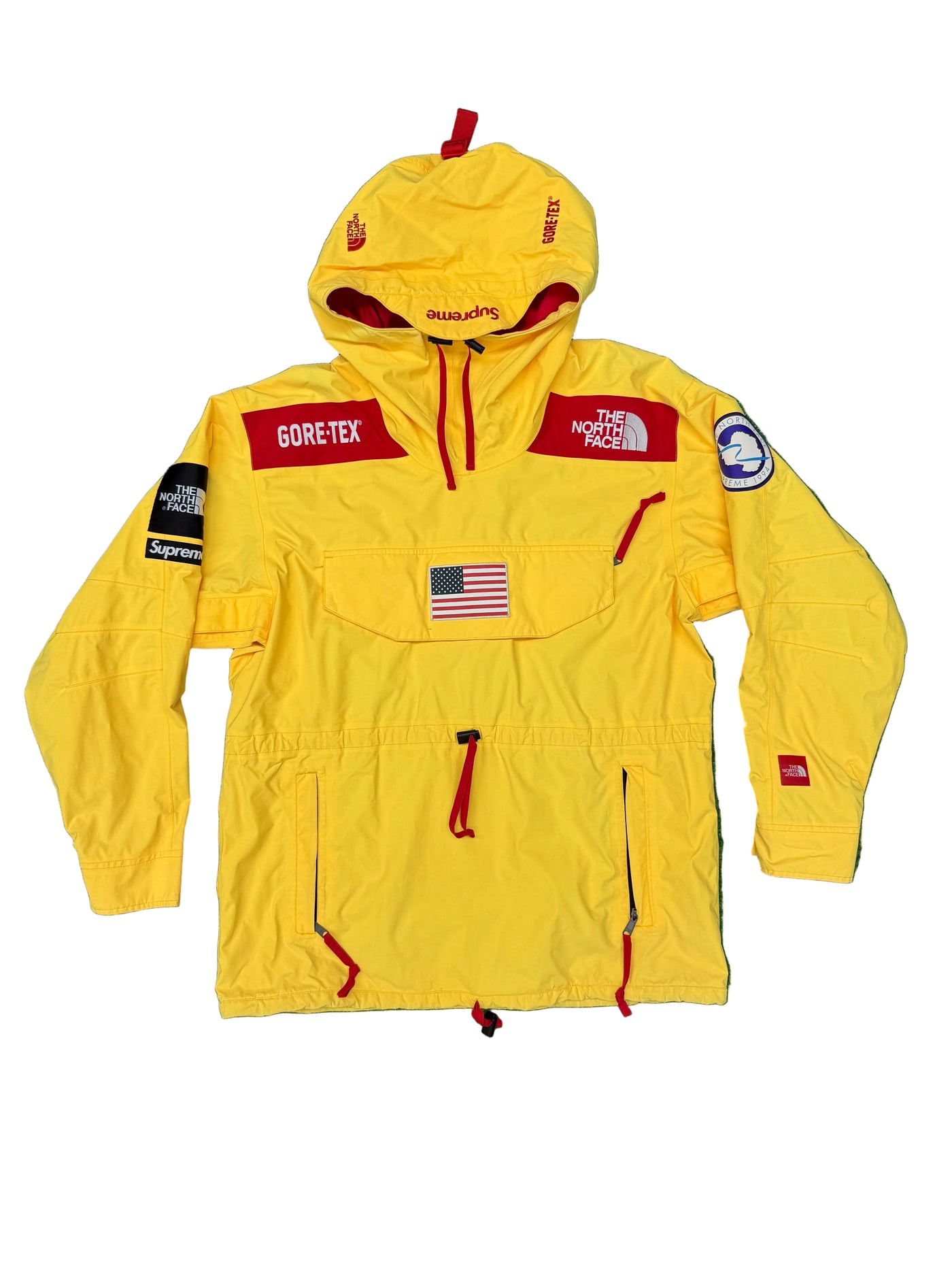 Supreme x TNF x Gore-Tex Trans Antartica Expedition Pullover Yellow