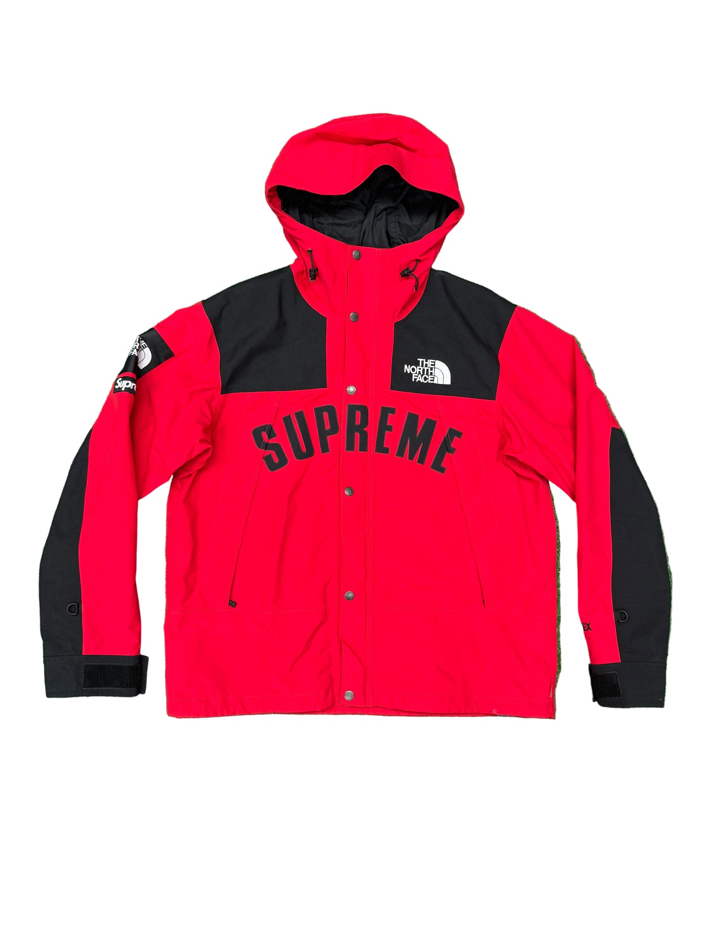 Supreme x TNF Arc Logo Mountain Parka Red