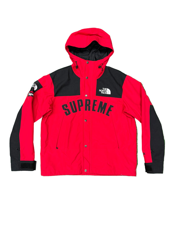 Supreme x TNF Arc Logo Mountain Parka Red