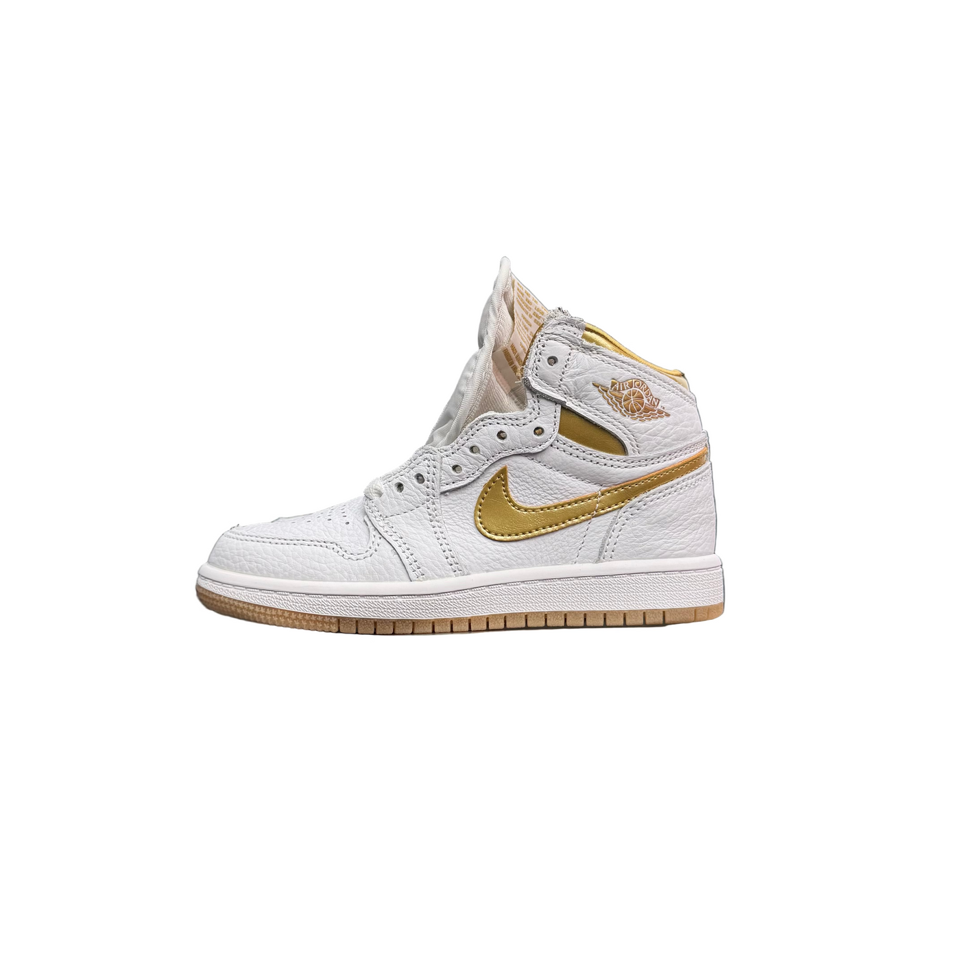 Nike Air Jordan 1 Retro High (PS) Metallic Gold
