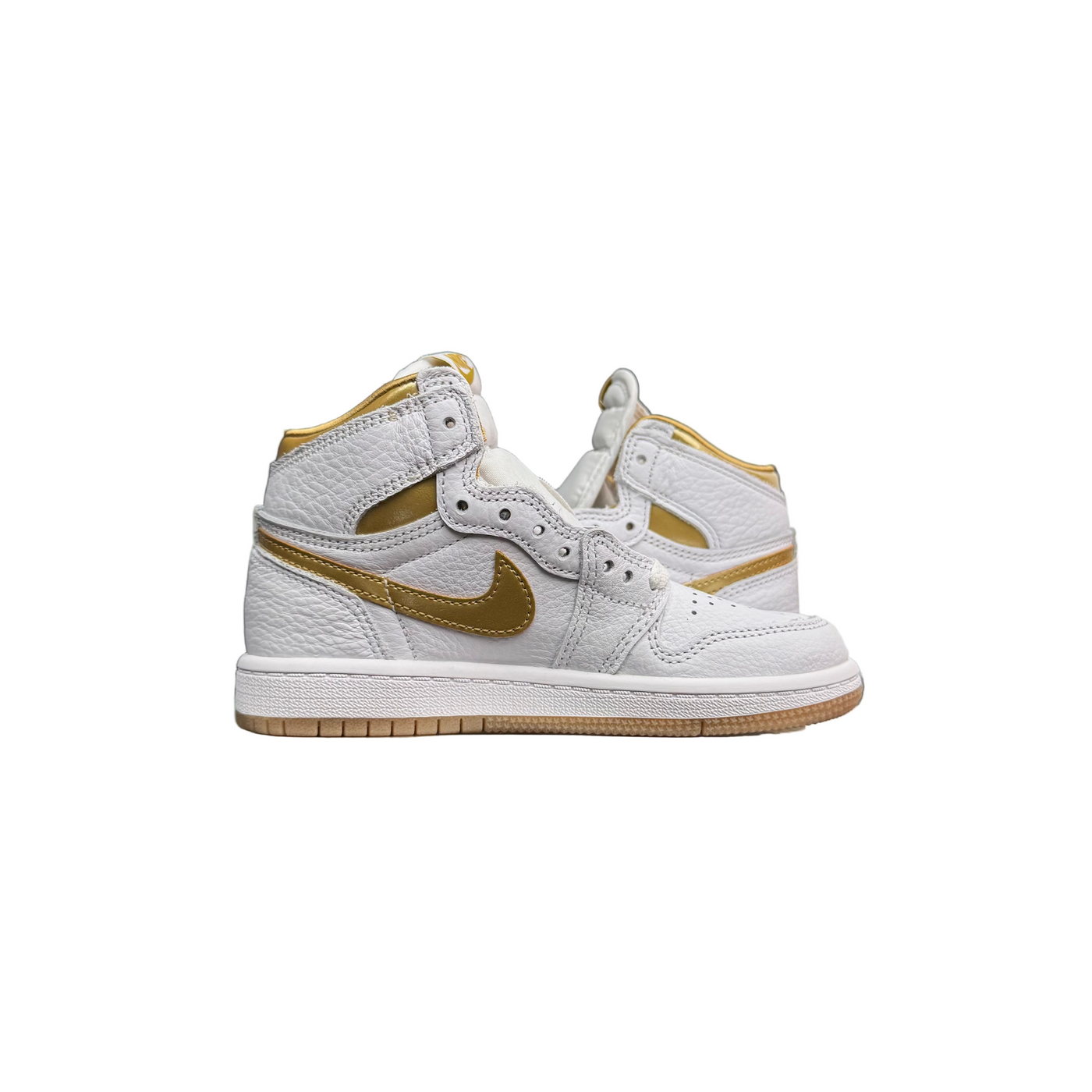 Nike Air Jordan 1 Retro High (PS) Metallic Gold