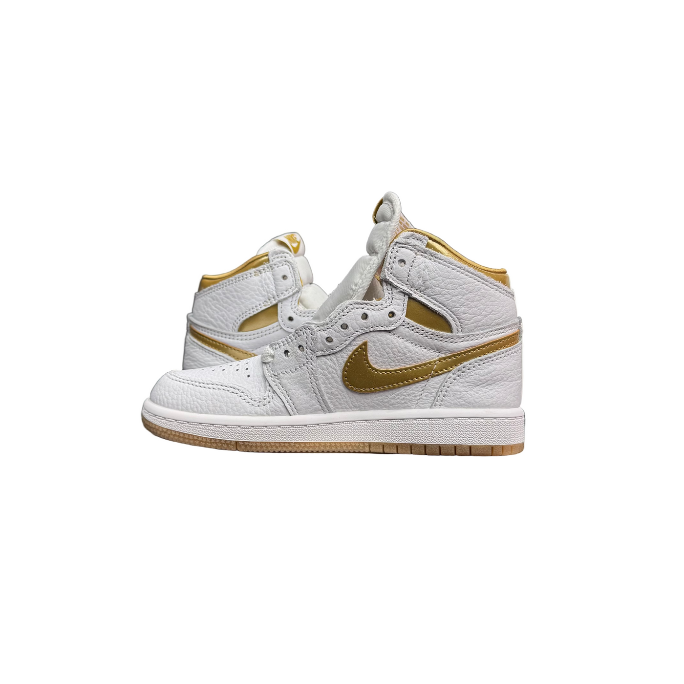 Nike Air Jordan 1 Retro High (PS) Metallic Gold