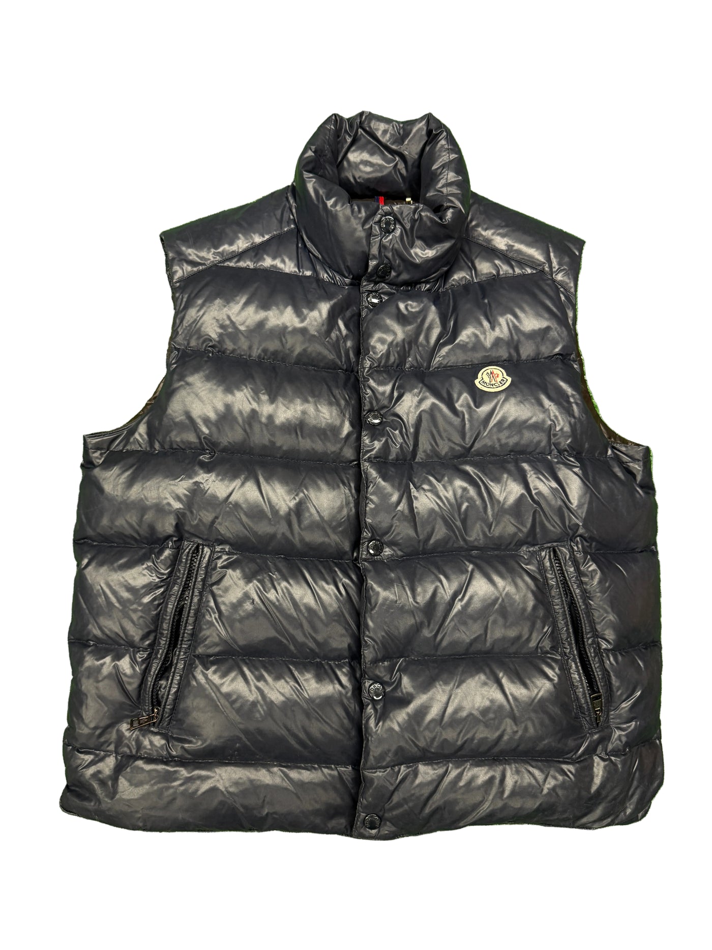Moncler Tibb Down Vest Navy