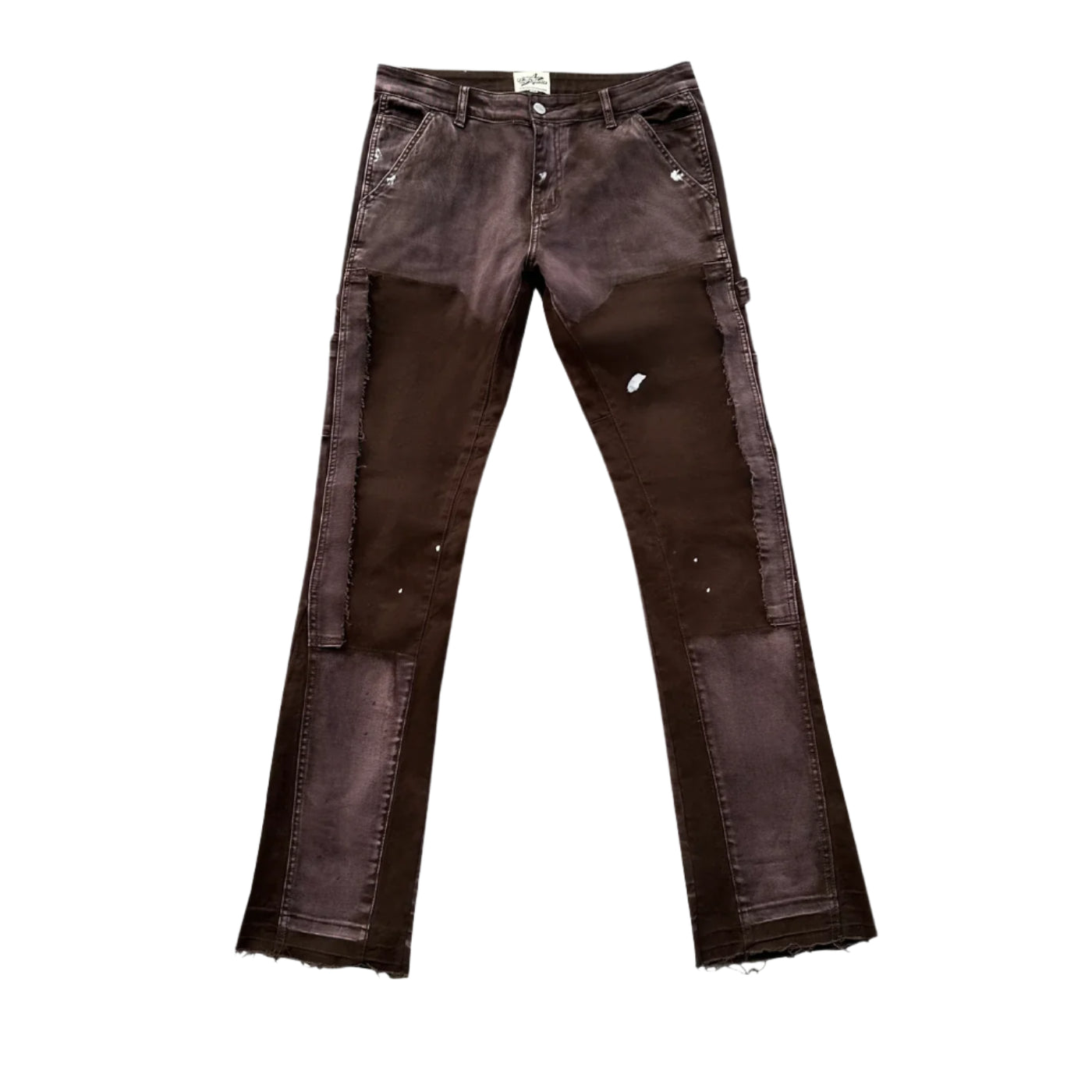 Triple Sevens Brown Flare Jeans
