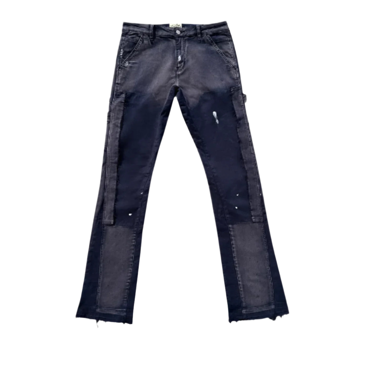 Triple Sevens Navy Flare Jeans