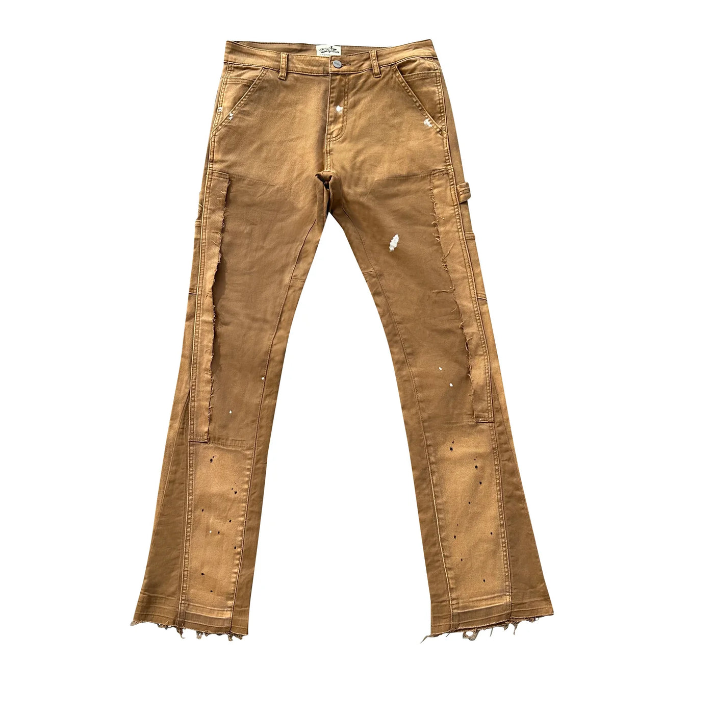 Triple Sevens Khaki Flare Jeans