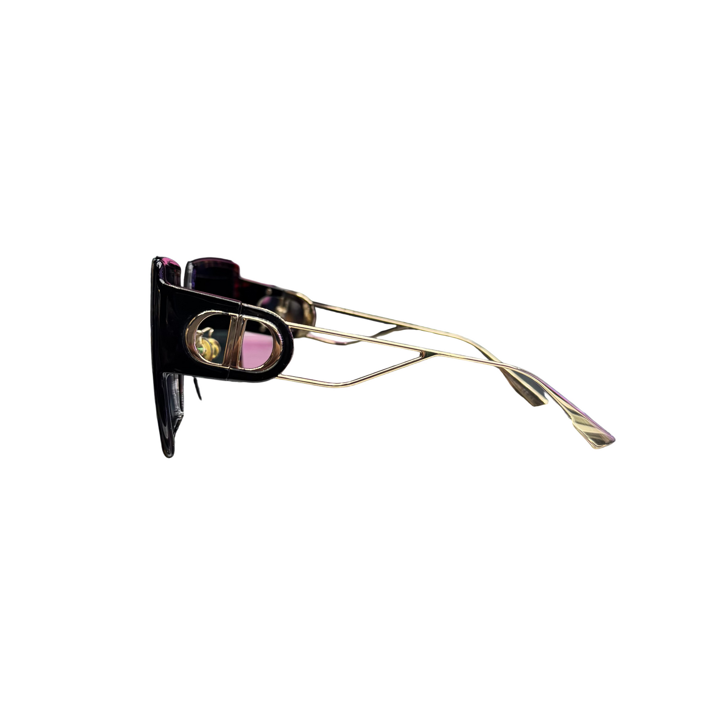 Dior Dark Havana Oversized Square Gradient Sunglasses