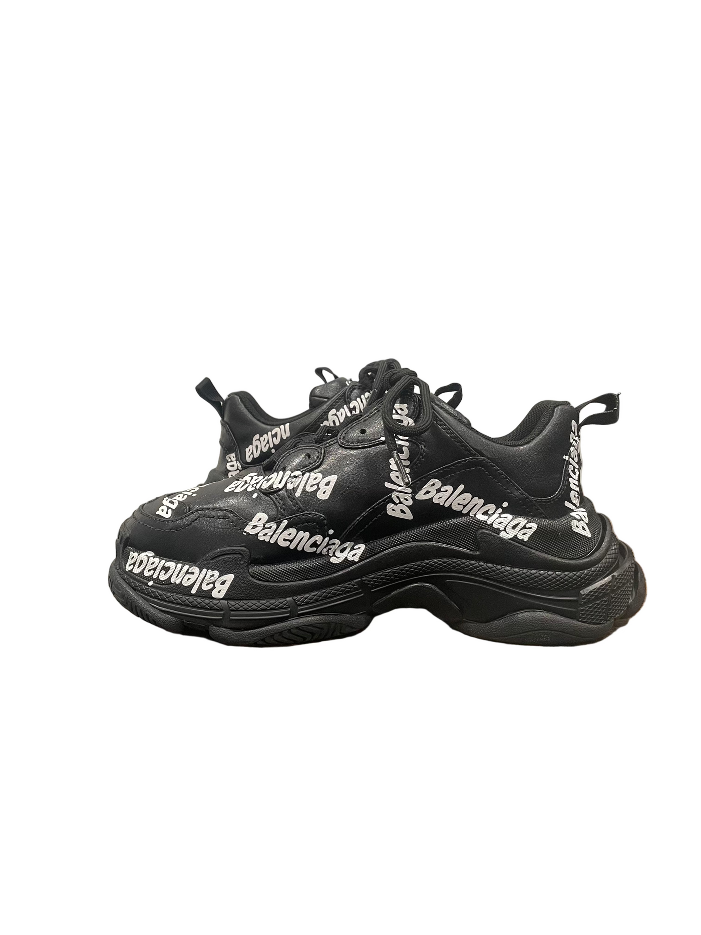 Balenciaga Triple S Allover Logo Sneakers