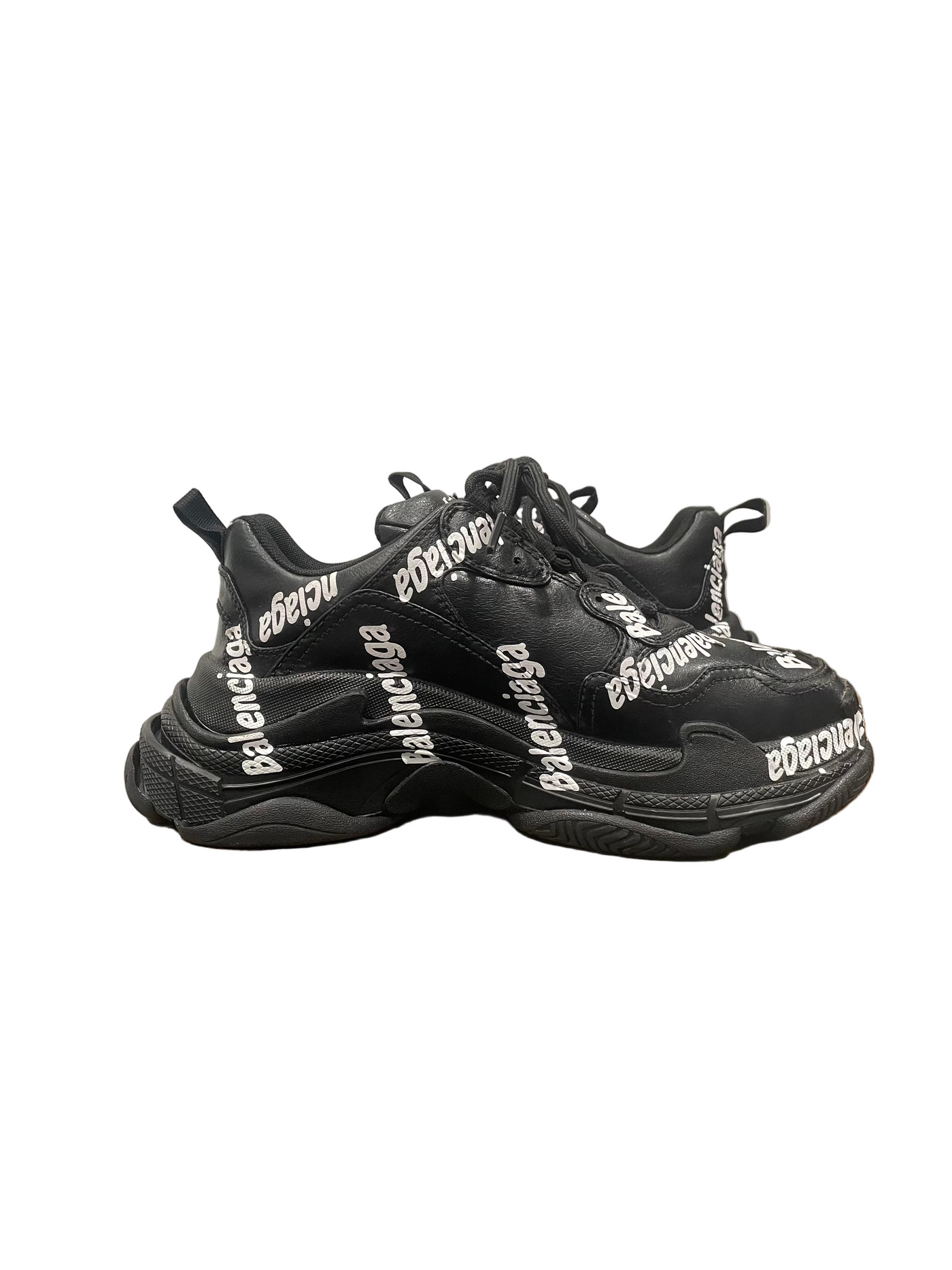 Balenciaga Triple S Allover Logo Sneakers