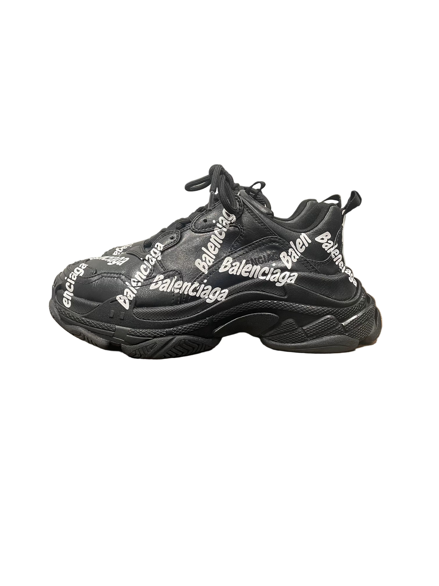 Balenciaga Triple S Allover Logo Sneakers