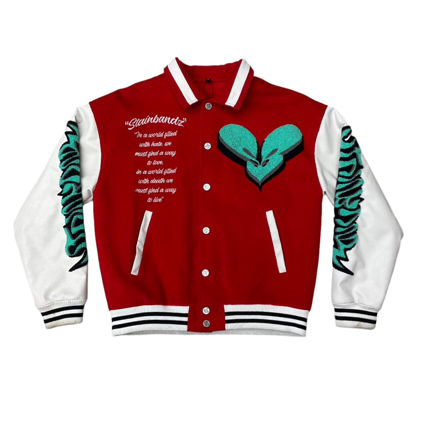 SB Studios Glitch Varsity Jacket
