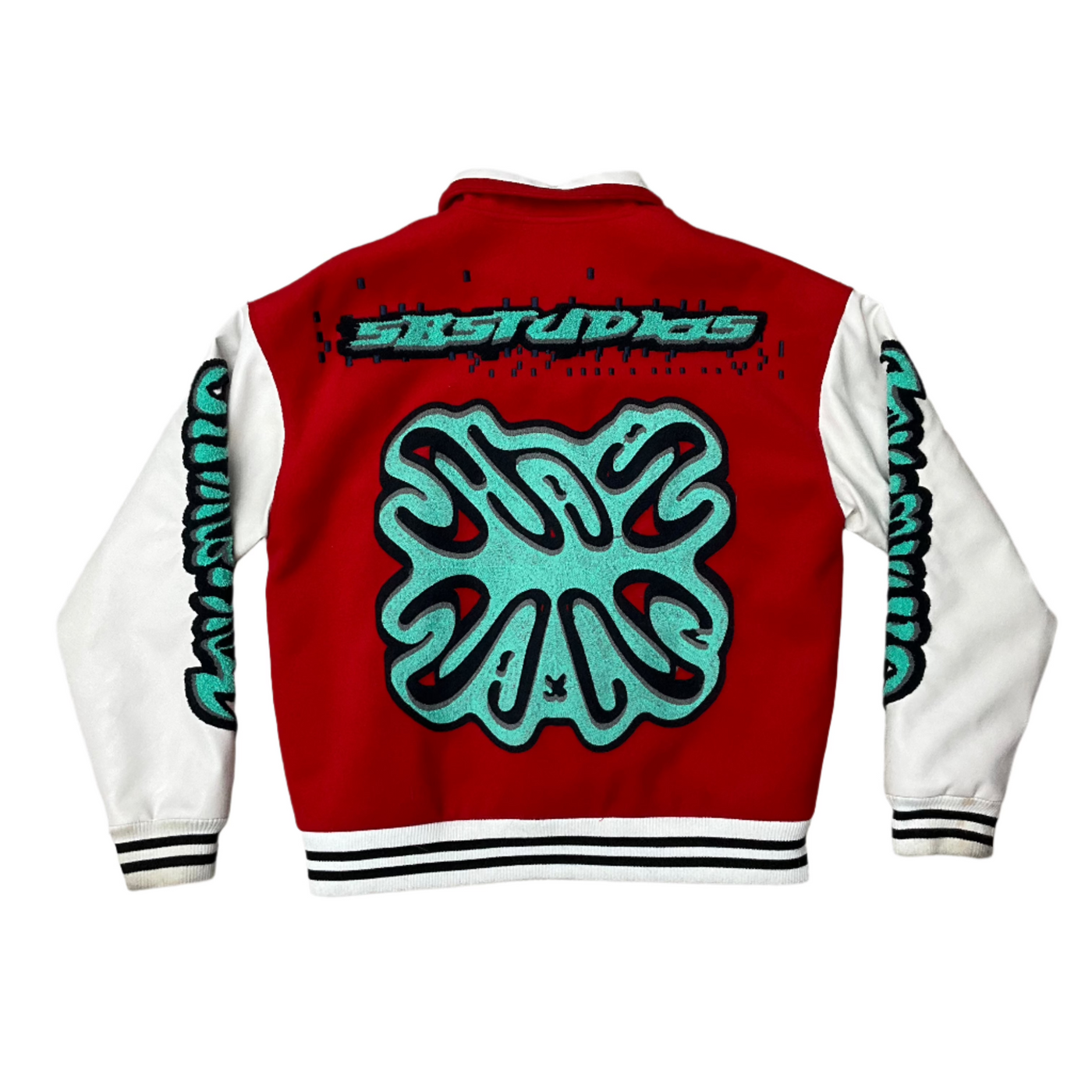 SB Studios Glitch Varsity Jacket