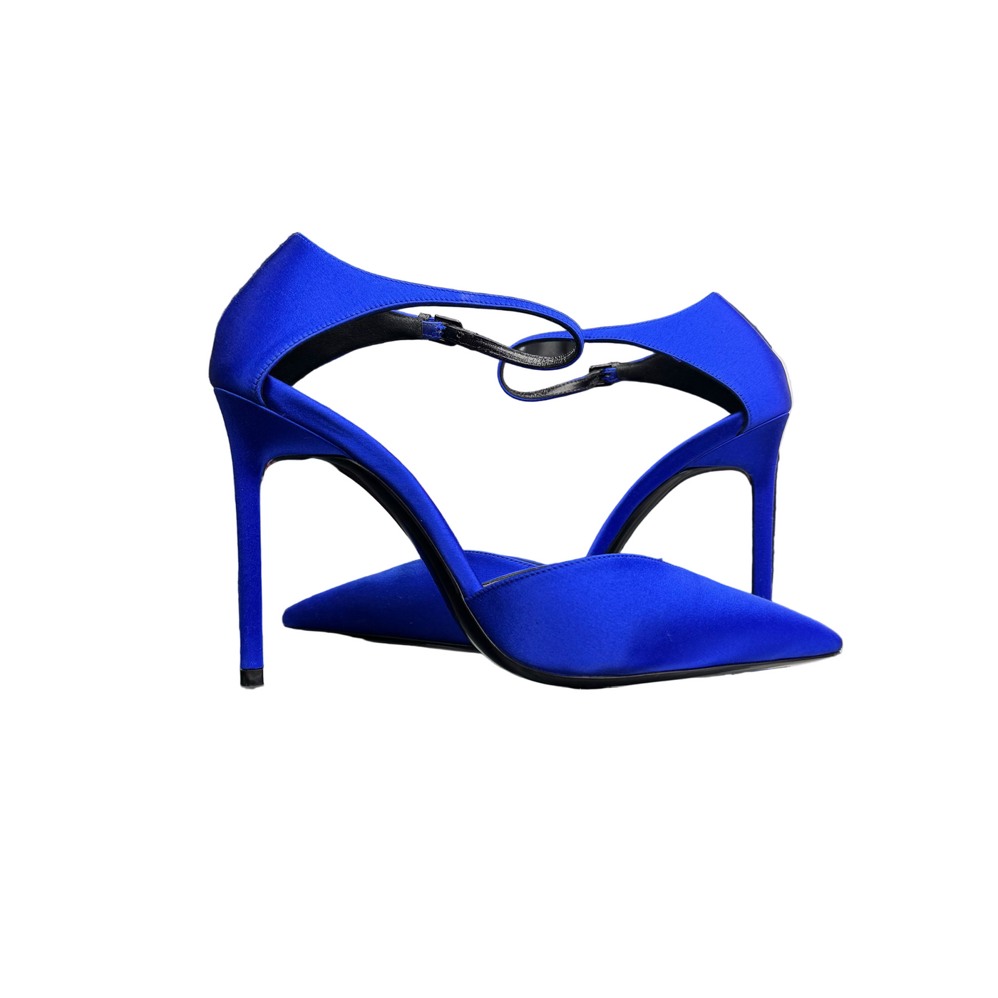 YSL Anja D Orsay Pump Heels Blue