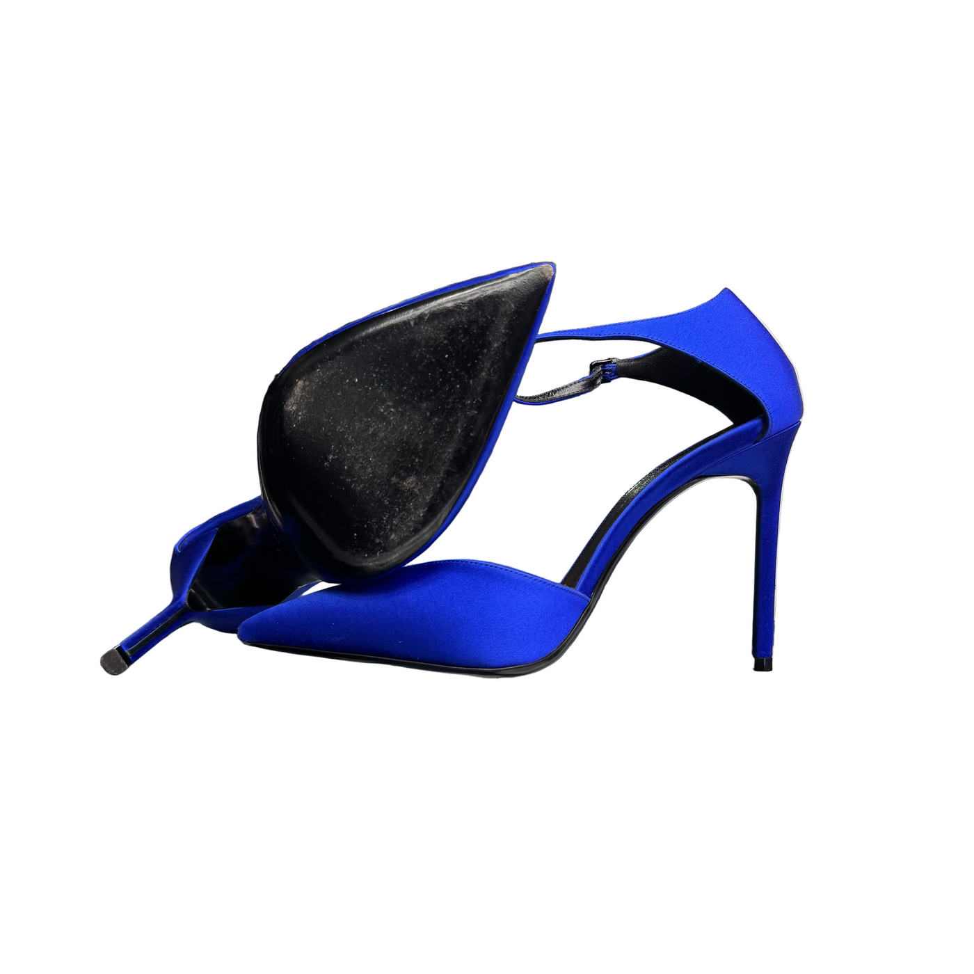 YSL Anja D Orsay Pump Heels Blue