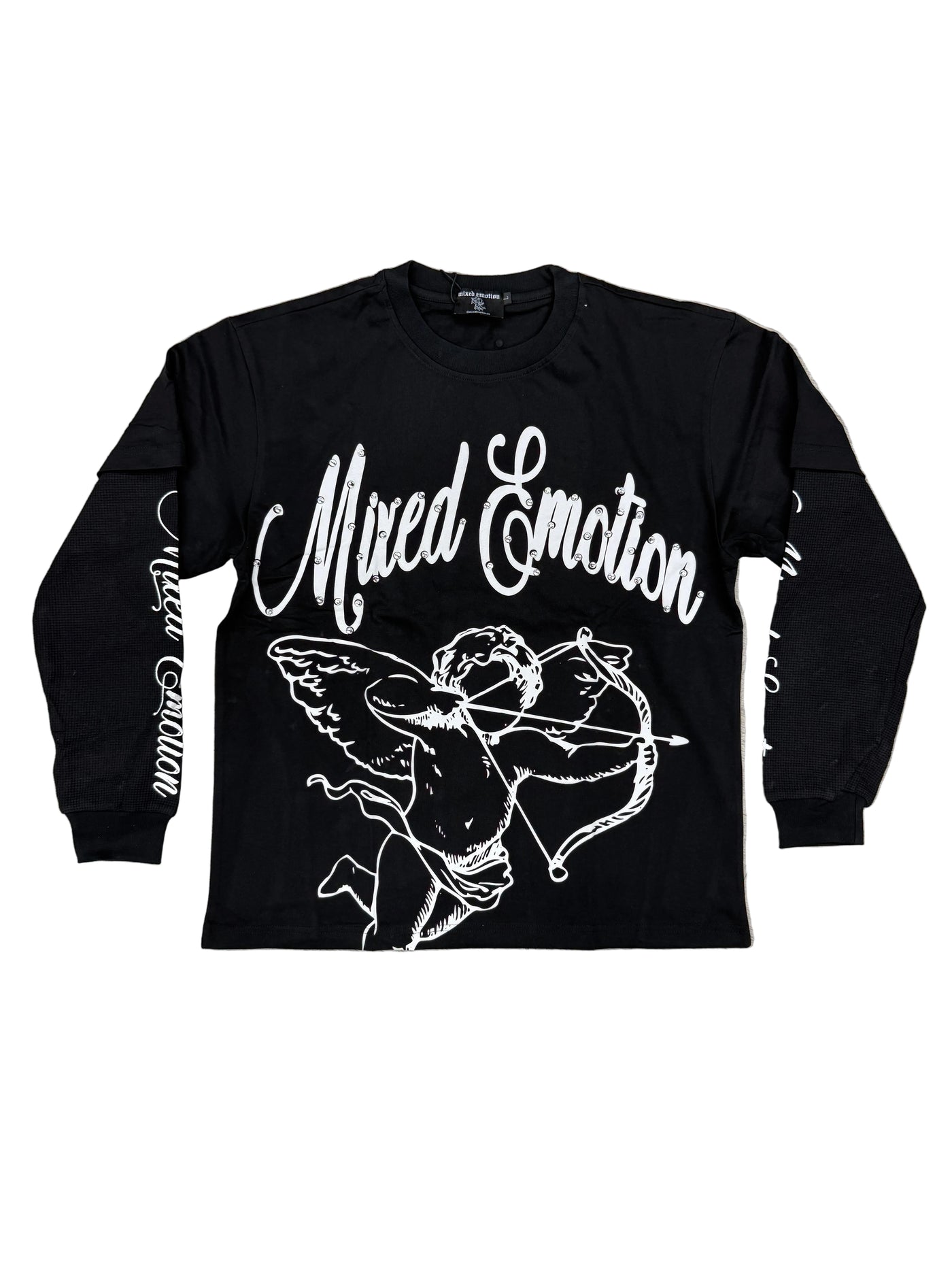 Mixed Emotions 'BLUR' Black Thermal L/S