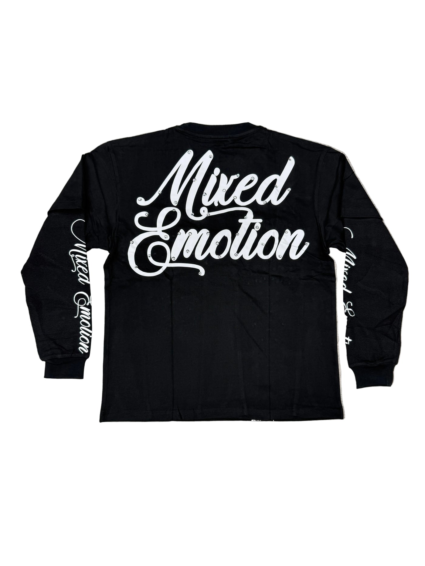 Mixed Emotions 'BLUR' Black Thermal L/S