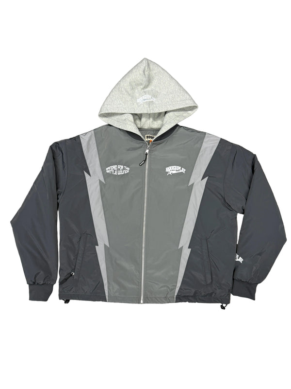 Rough Play 'Bolt' Water Resistance Grey Sweatsuit