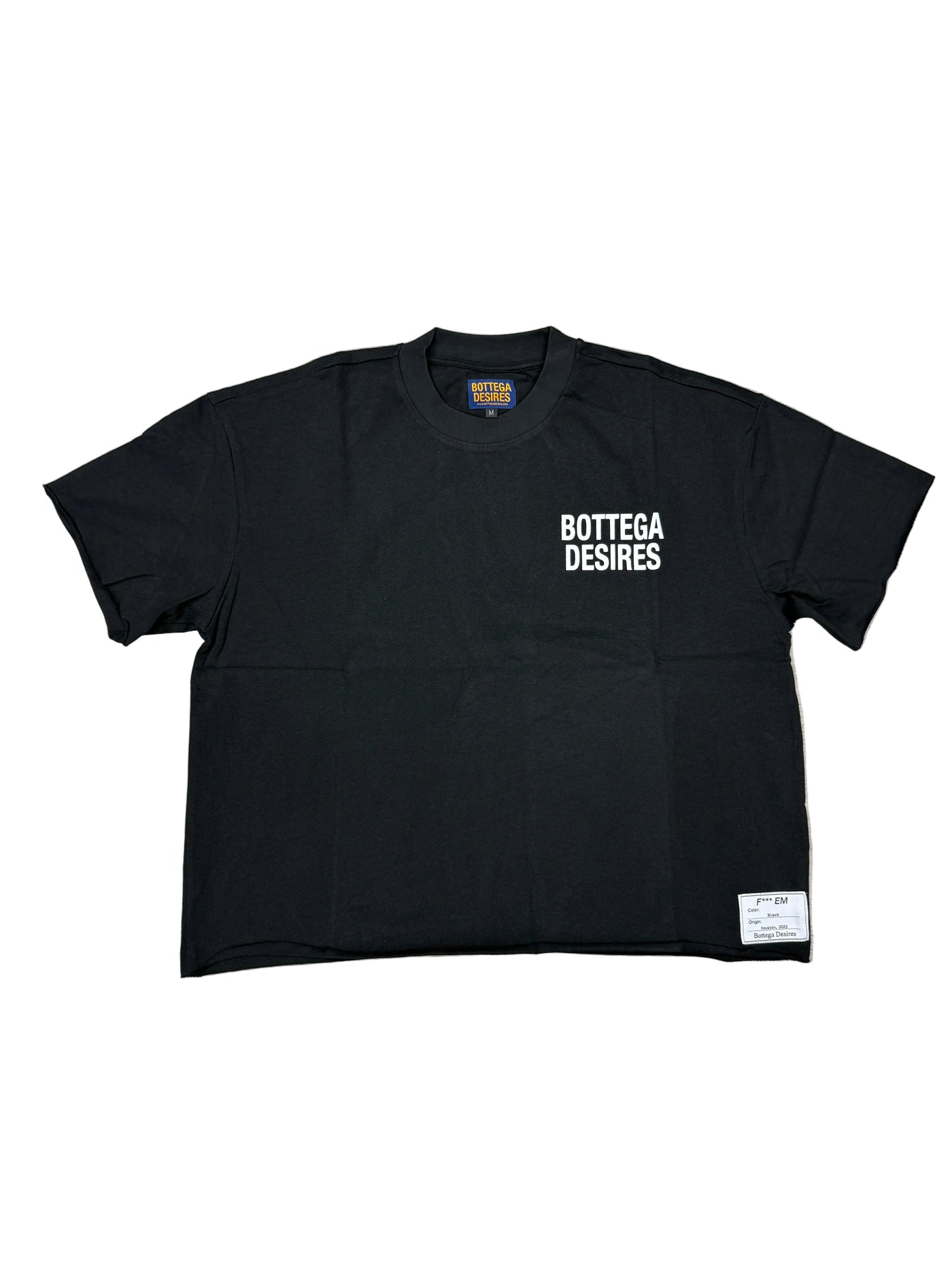 Bottega Desires 'Fu*k Em' Black Tee