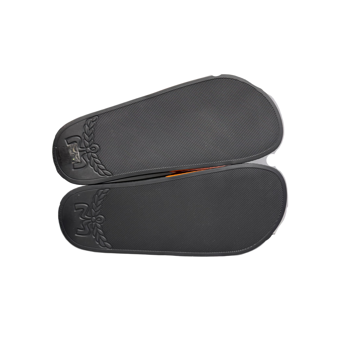 WMNS MCM Monogram Print Slides Persimmon Orange