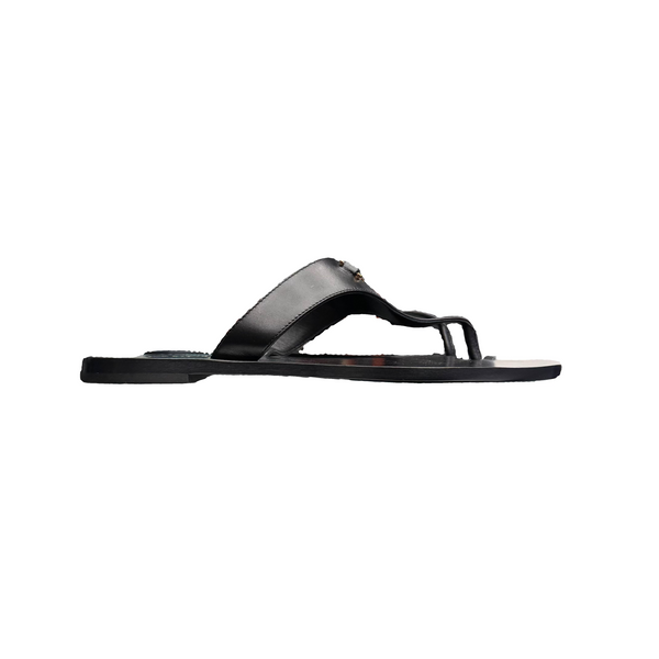 Versace Medusa Thong Sandals Black