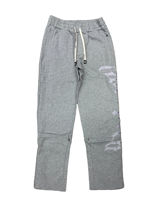Godspeed OG Logo V2 Grey & Silver Sweatpants