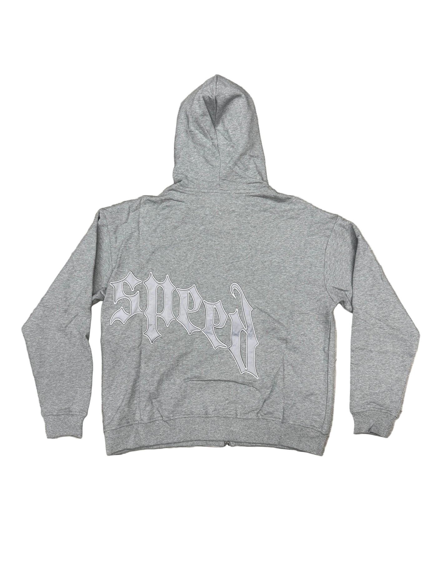 Godspeed OG Logo V2 Grey & Silver Hoodie