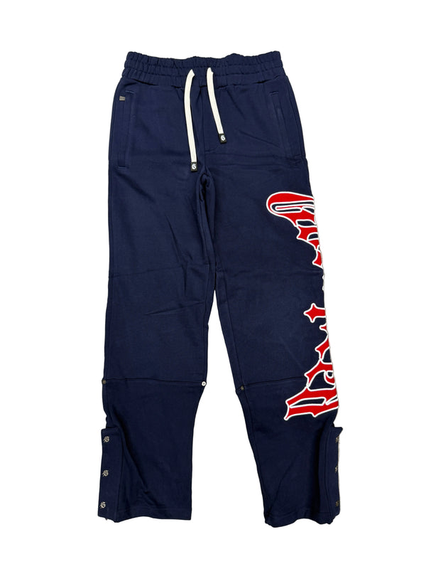 Godspeed OG Logo V2 Sweatpants Navy Red