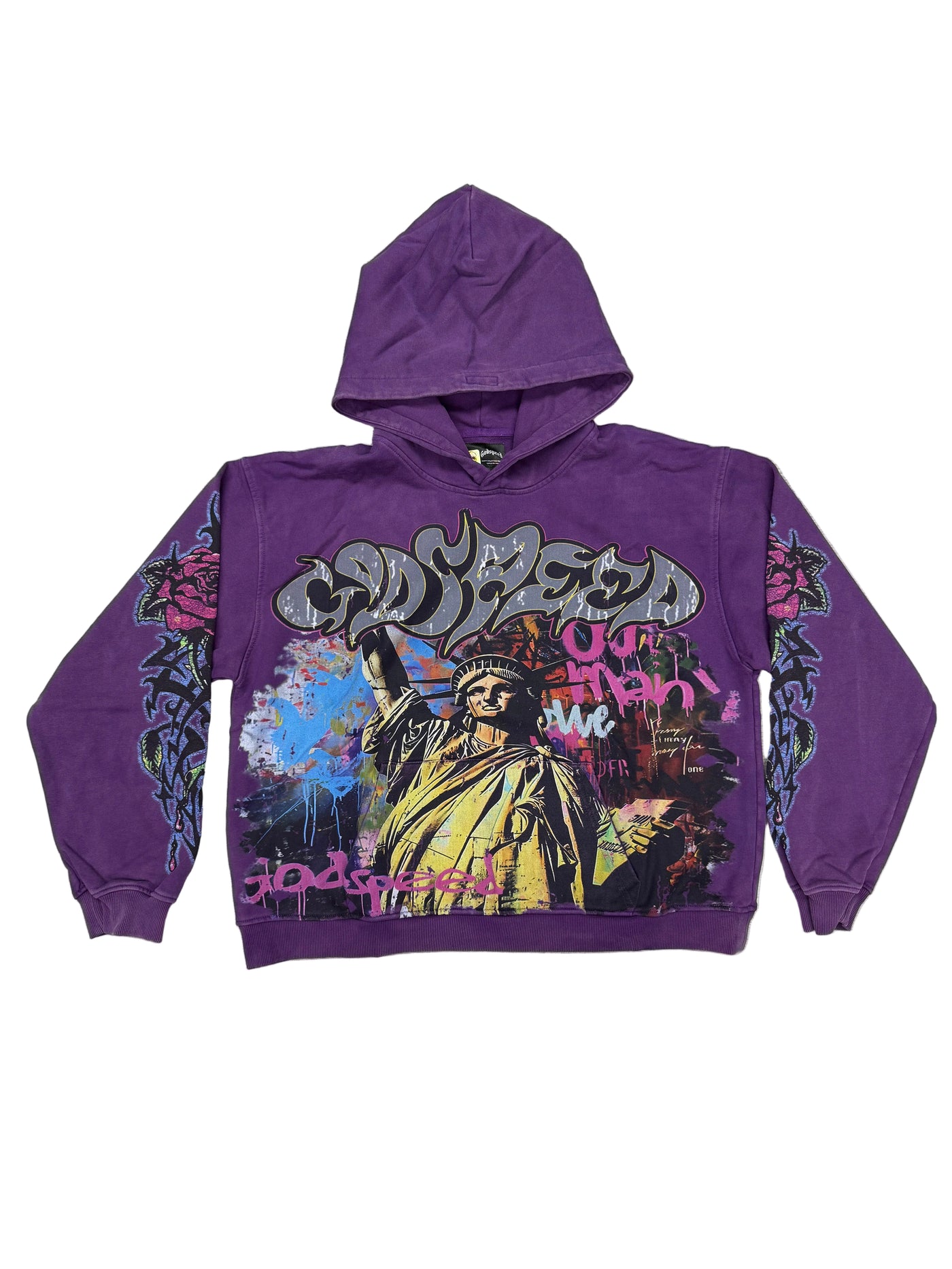 Godspeed 'Vandal' Purple Hoodie