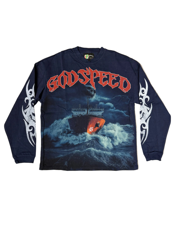 Godspeed 'Sea Sick' L/S Tee
