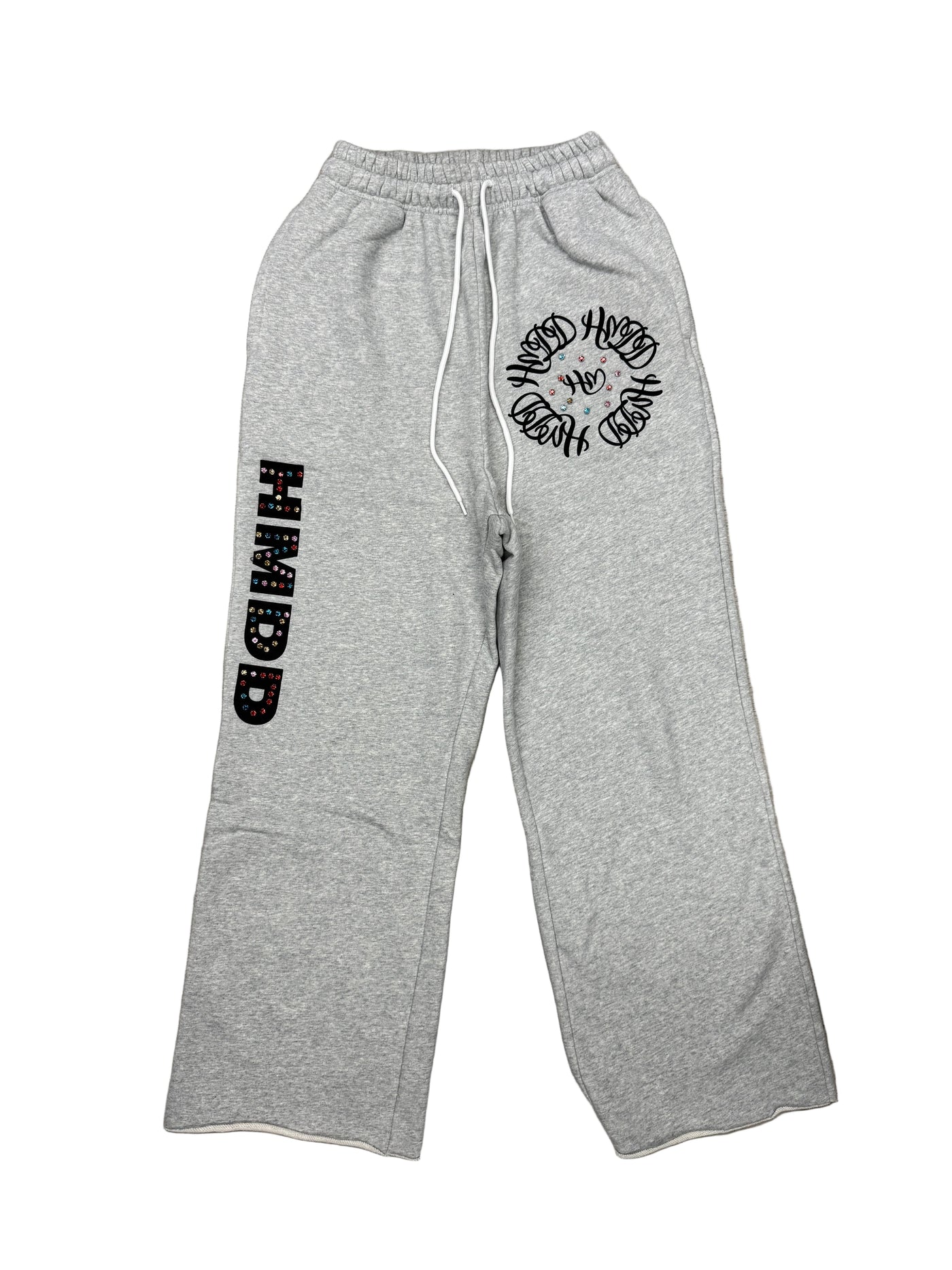 HMDD Chinestone Sweatpants Grey