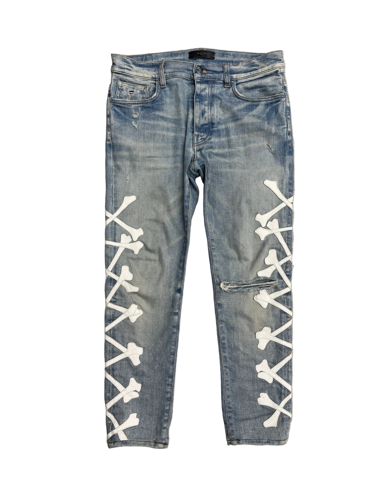 Amiri White Bones Jeans (Tailored)