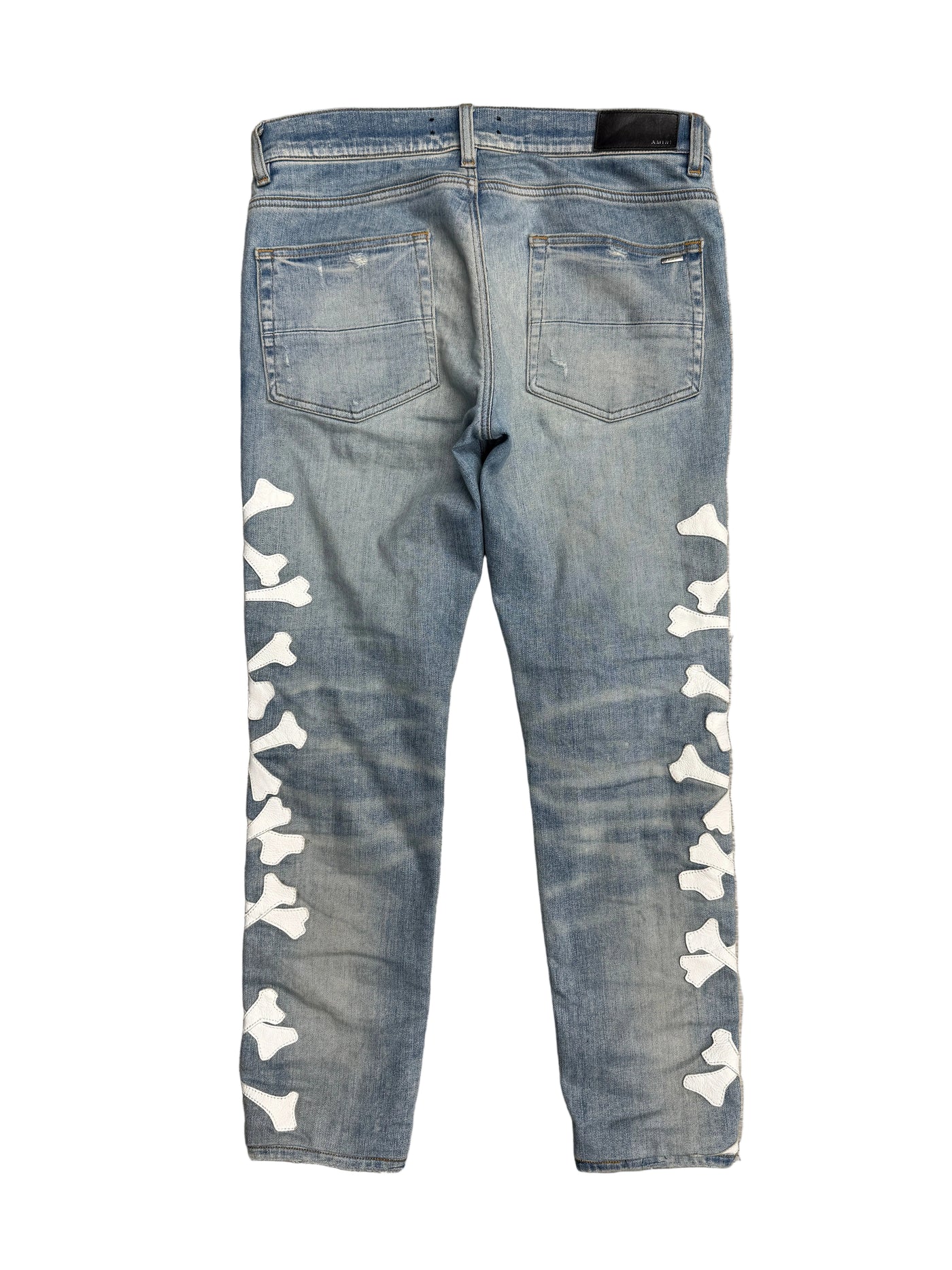 Amiri White Bones Jeans (Tailored)