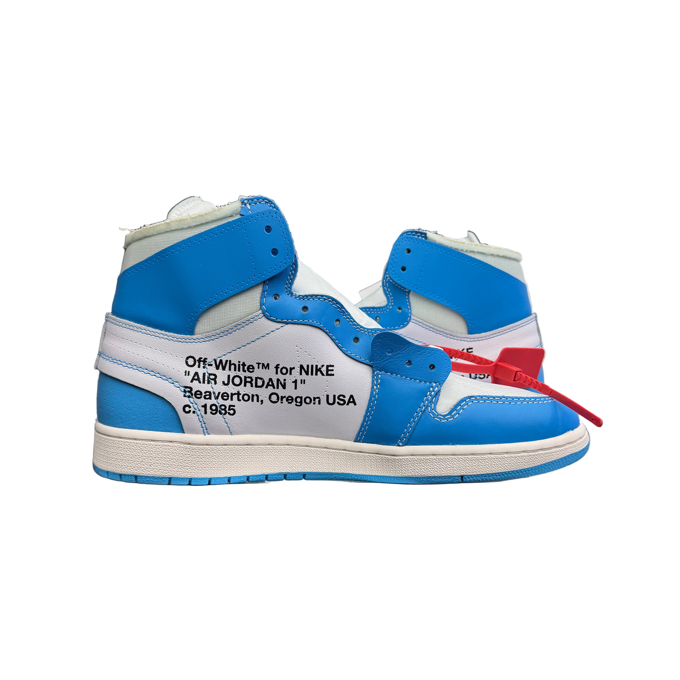 Nike Jordan 1 Retro High x Off-White University Blue