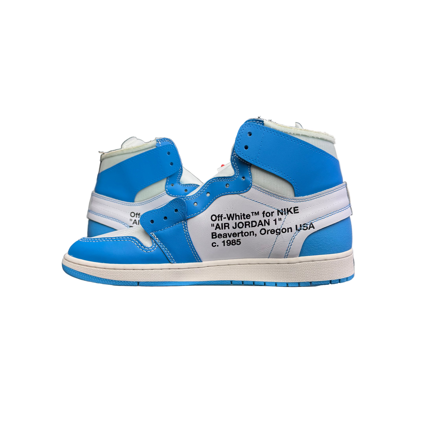 Nike Jordan 1 Retro High x Off-White University Blue