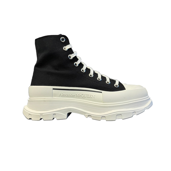 Alexander McQueen Tread Slick High-Top Sneakers Black