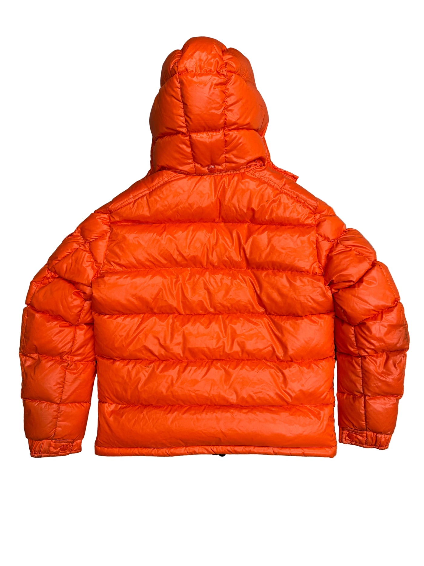 Moncler Maya Orange Down Puffer Jacket