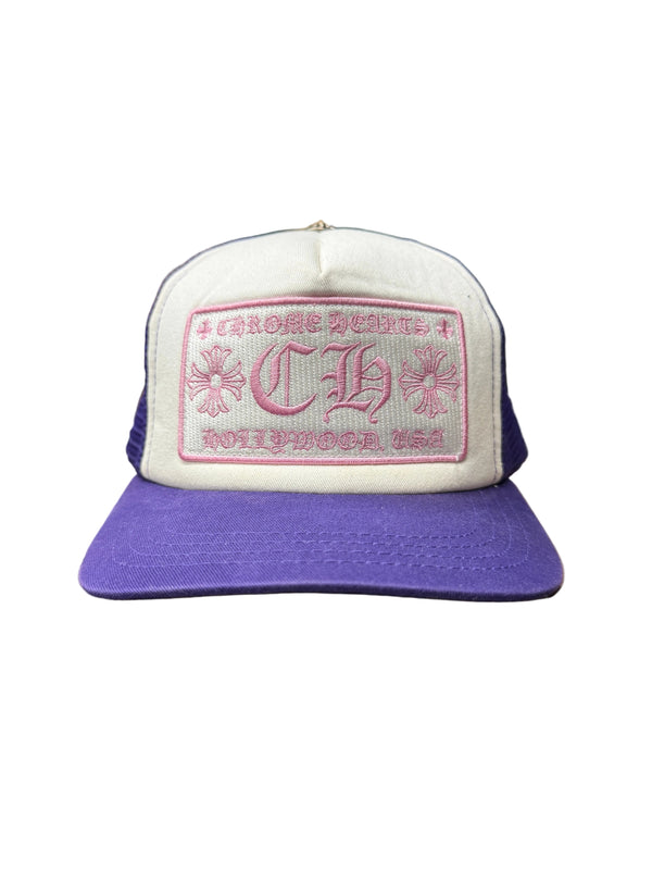 Chrome Hearts Hollywood Trucker Hat Pink