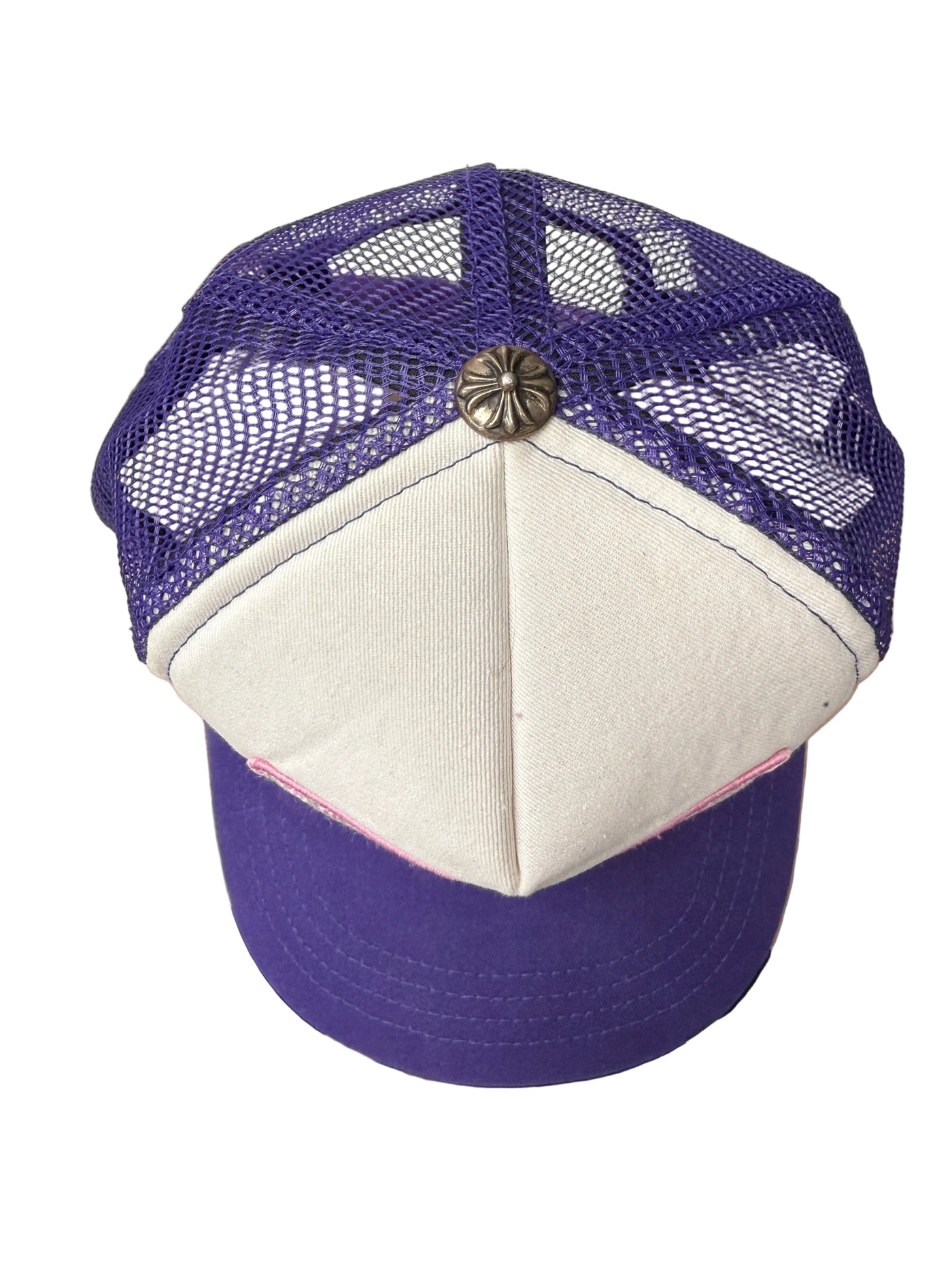 Chrome Hearts Hollywood Trucker Hat Pink