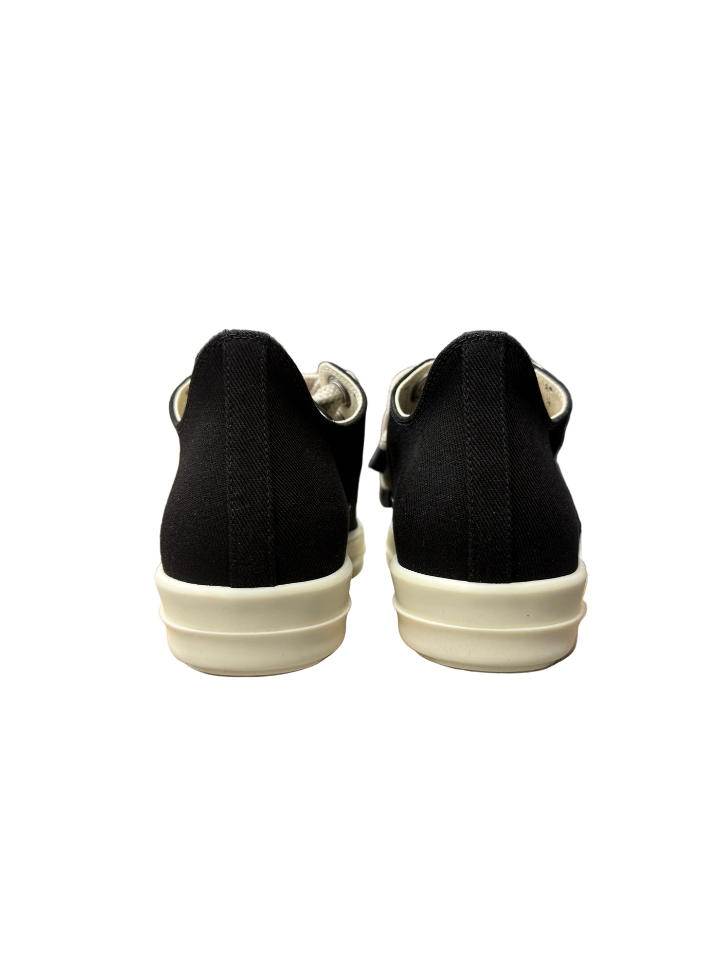 Rick Owens DRKSHDW Jumbolace Low Sneaks Black Milk