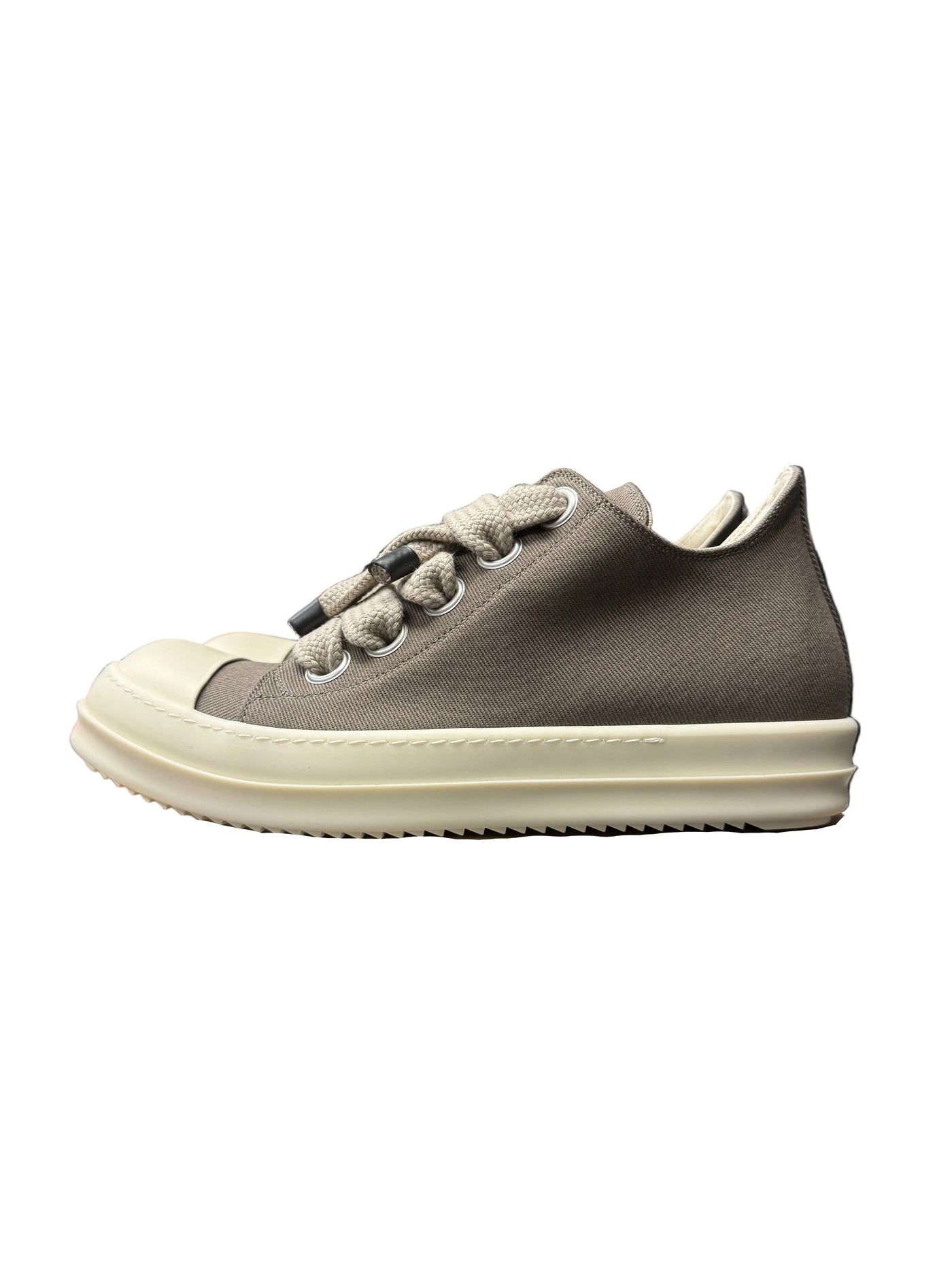 Rick Owens DRKSHDW Jumbolace Low Sneaks Dust Milk