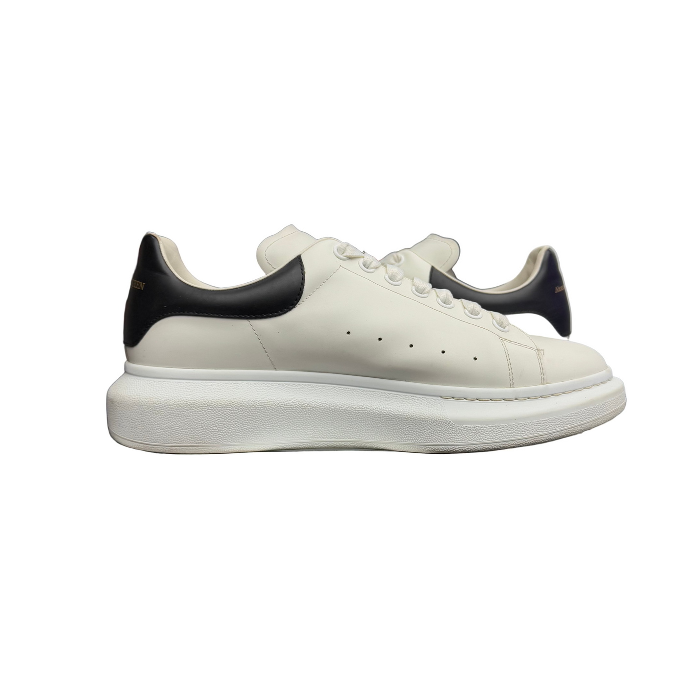Alexander McQueen Oversized Sneaker White Black