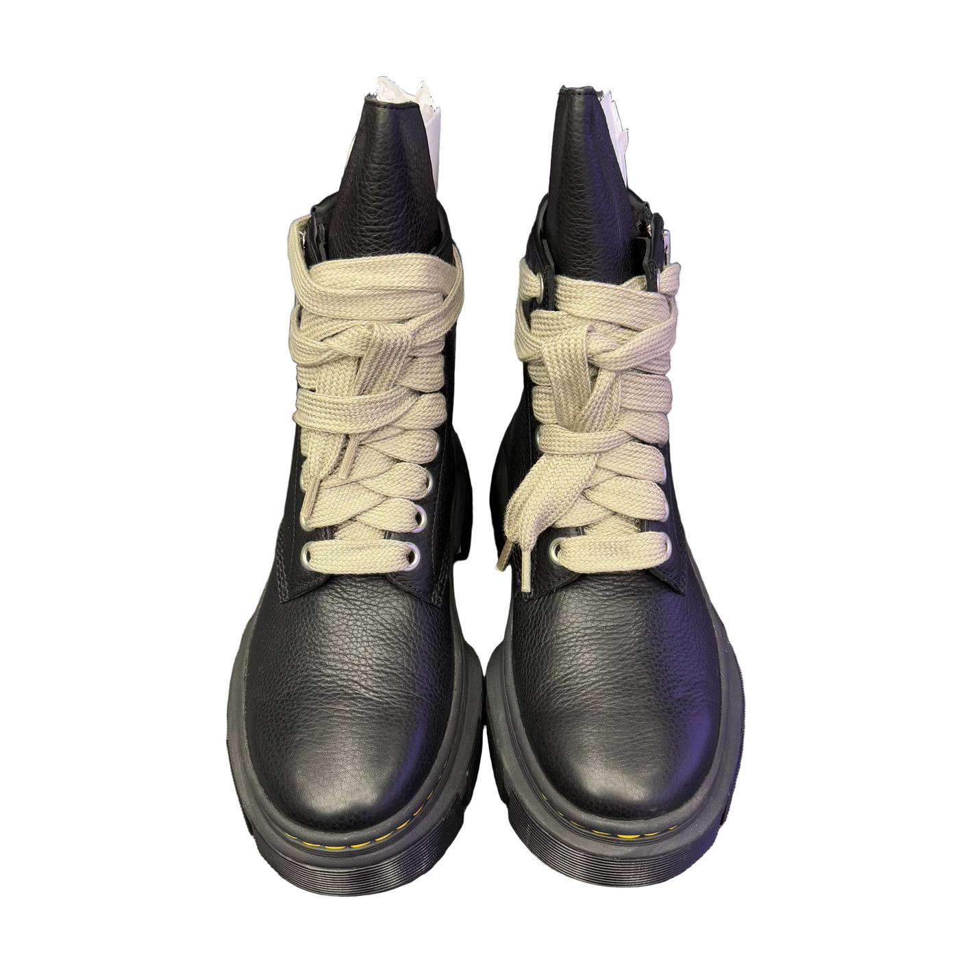 Dr. Martens 1460 DMXL Jumbo Lace Zip Boot x Rick Owens Black