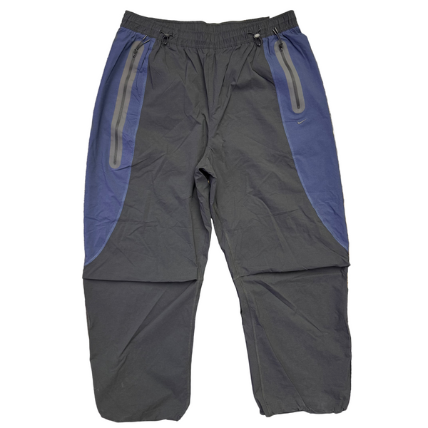 Nike Tech Woven Oversized Track Pants Black Blue