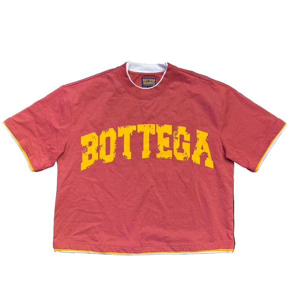 Bottega Desires War Tee Red