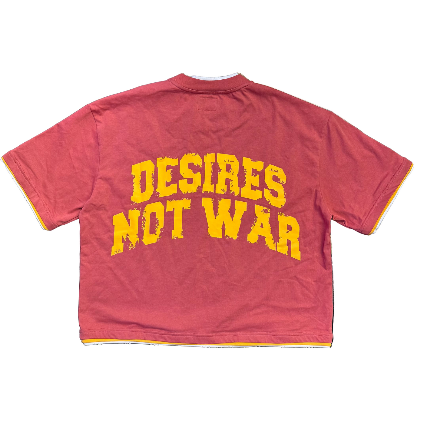 Bottega Desires War Tee Red