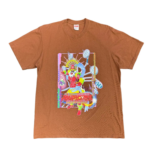 Supreme Electromagnetic Tee Brown