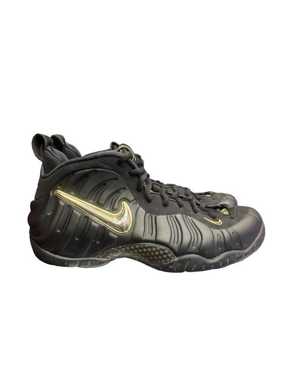 Nike Air Foamposite Pro Black Metallic Gold