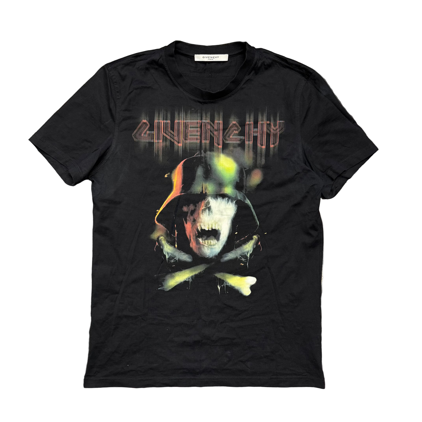 Givenchy Army Skull Print Tee Black