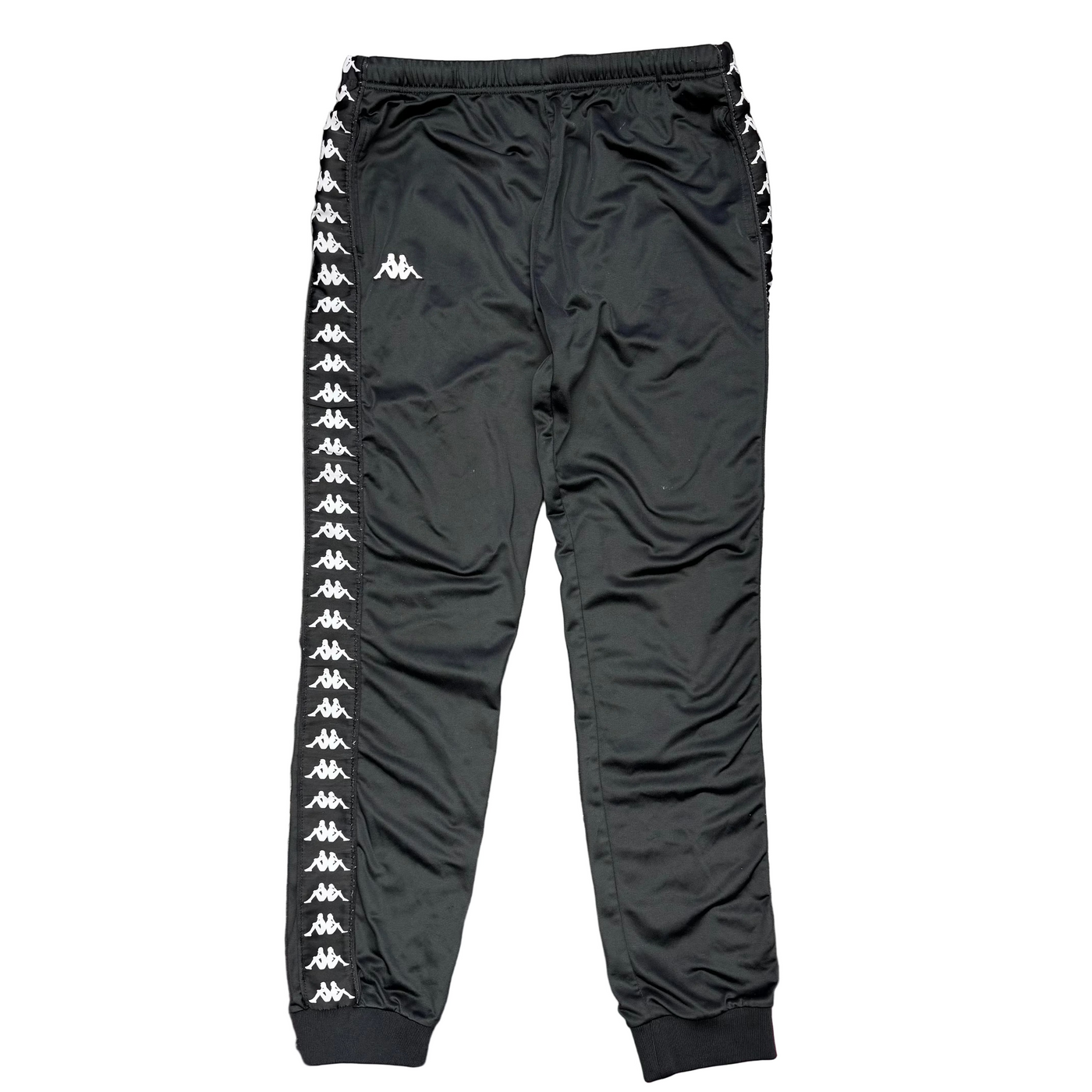 Kappa 222 Banda Astoriazz Trackpants Black White