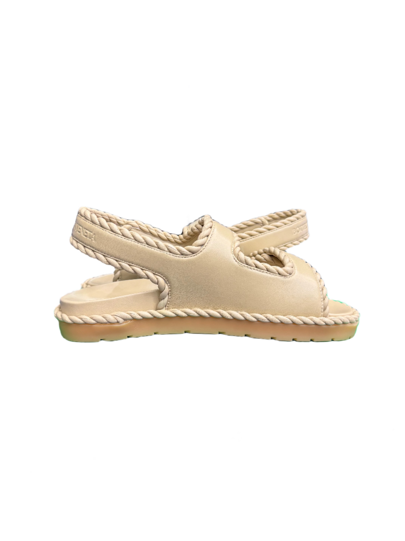 Bottega Veneta Jack Flat Cane Sugar